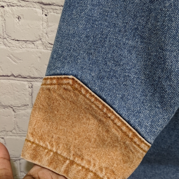 Squeeze 80's 90's Western Style Denim Jacket - Picture 8 of 8